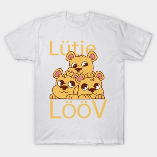 Lütje Lööv Low German Little Lion T-Shirt